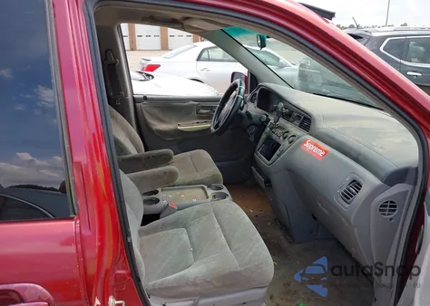 2002 Honda Odyssey Ex из США, поврежденный, VIN 5FNRL18612B028570